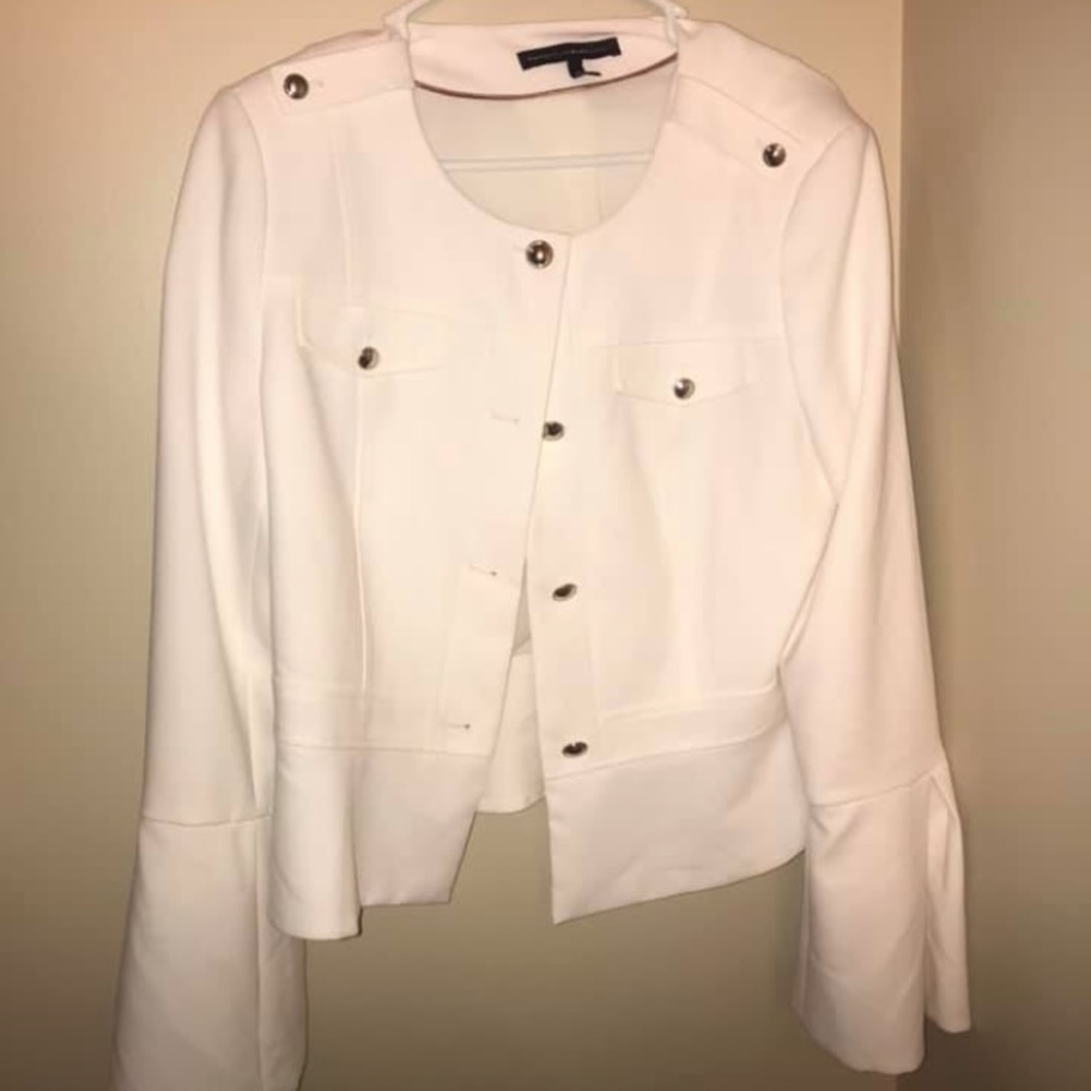 White House Black Market Peplum Blazer